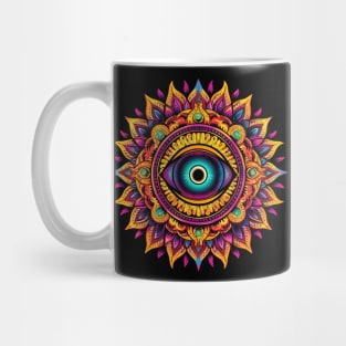 Evil Eye Mandala Vibe Mug